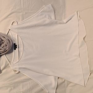 Trouve brand cold shoulder blouse